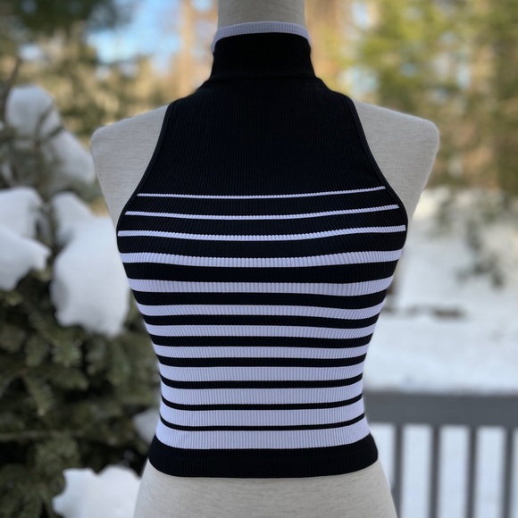 FREE PEOPLE Crop Stretch Halter - Picture 2 of 8